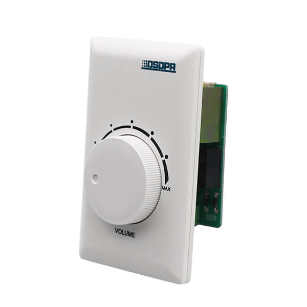 DSPPA WH-7FC volume control unit, 60W power in a rectangular design.