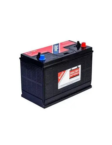 Deltec 12V 110Ah Sealed Lead Acid Battery with dual terminals, suitable for various applications.