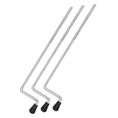PDP 21-inch steel floor tom legs in a 3-pack arrangement.