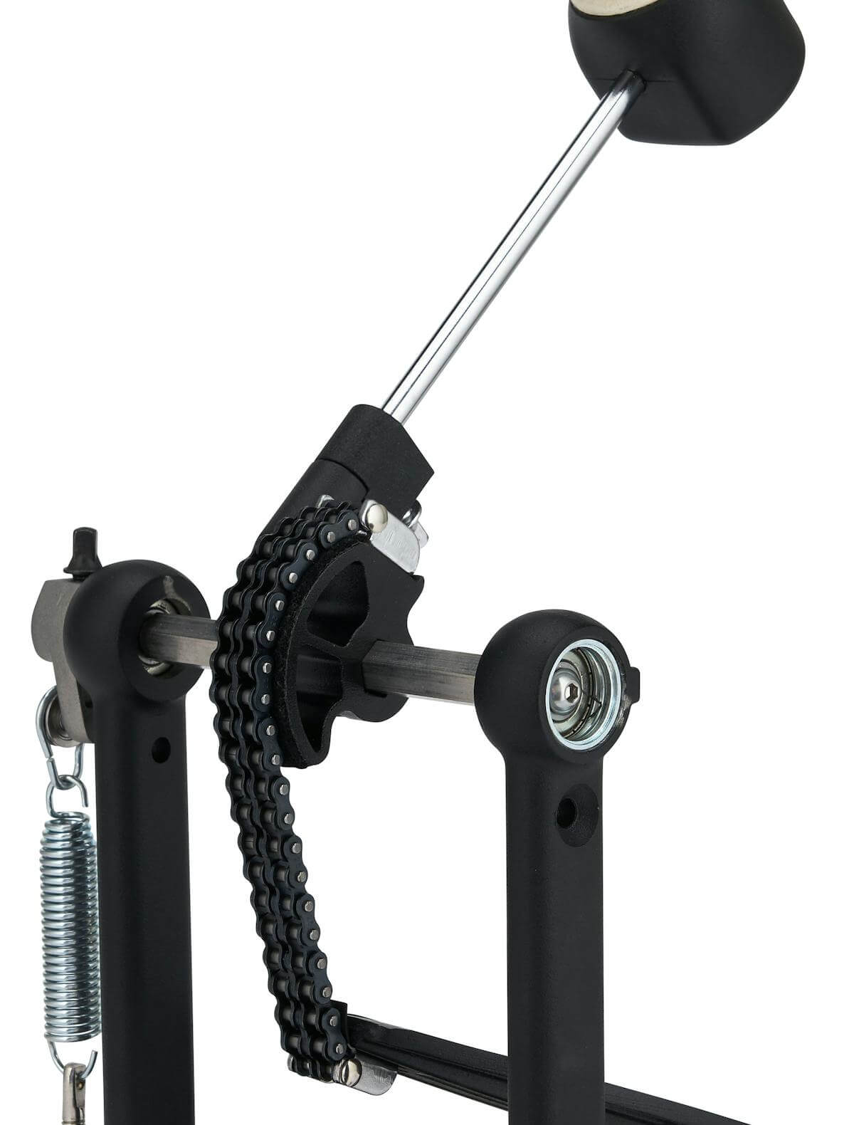 Alternative view of the PDP 800 Series Single Bass Drum Pedal showcasing its design and features.