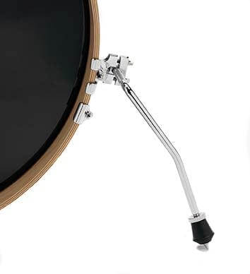DW Bass Drum Spur Set with Clamps displayed on a neutral background.