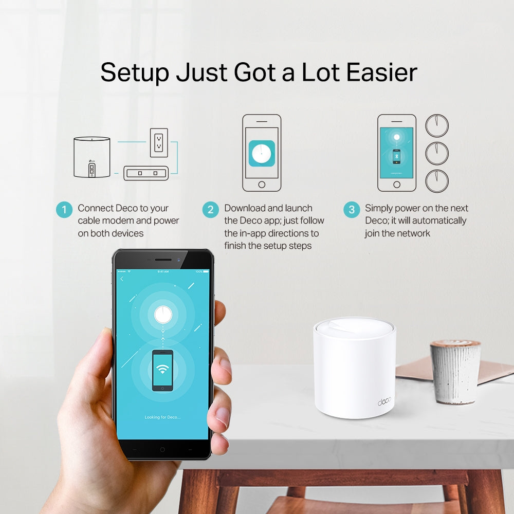TP-Link Deco X20 AX1800 Mesh Router System - 3 Pack