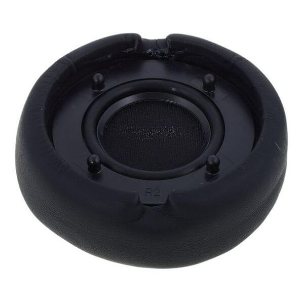 AIAIAI E04 Over-Ear PU Leather Earpads designed for the TMA-2 Modular Series, showcasing the soft leather material and ergonomic design.