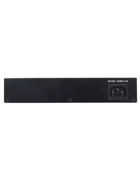 Edge-Core 10-Port Fast Ethernet Layer 2/4 Switch showcasing its ports and design.
