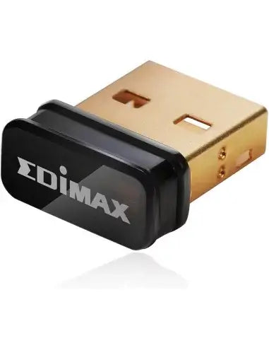 Edimax USB Compact Wireless Adapter supporting 802.11n wireless standard.