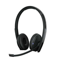 EPOS/Sennheiser ADAPT 260 BT Binaural Headset with dongle and case, designed for MS Teams, displayed on a white background.