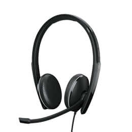 EPOS/Sennheiser ADAPT 165T USB-C II Binaural Headset in black with a 2.3m cable and 3.5mm jack plug.