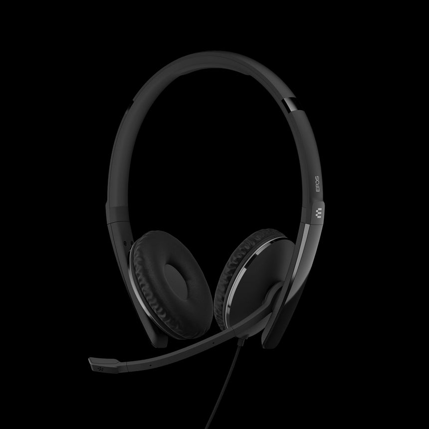 3D view of the EPOS/Sennheiser USB-C Call Control for ADAPT 100 headset.