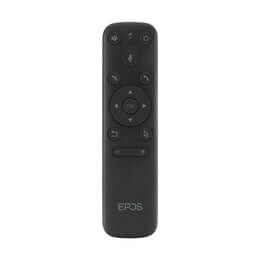 EPOS EXPAND Vision 3T Video Bar in black with HD video capabilities, including EXPAND SP 30T, certified for Microsoft Teams.