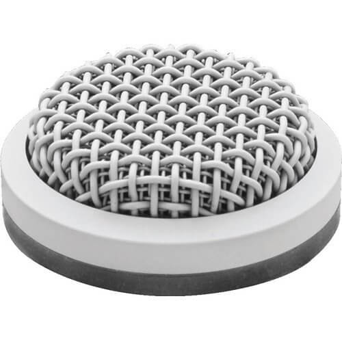 Audio-Technica ES945W Omnidirectional Condenser Boundary Microphone in white color.