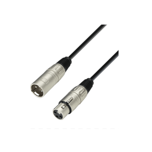 EWI BCBA-6 Economy XLR-XLR Microphone Cable, 6 meters long, suitable for audio connections.