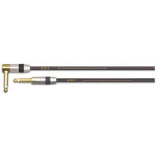 EWI GBAA-6 Premium Jack to Jack Instrument Cable, 6 meters long, suitable for high-quality audio connections.