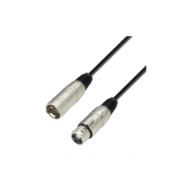 EWI MBEA-0.6 XLR-XLR Microphone Cable, 0.6 meters long, suitable for audio connections.