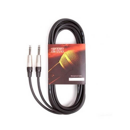 EWI MBMS-2.5 Male XLR to Jack Balanced Signal Cable, 2.5 meters long