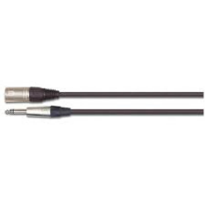 EWI MBMS-6 Male XLR to Jack Balanced Signal Cable, 6 meters long