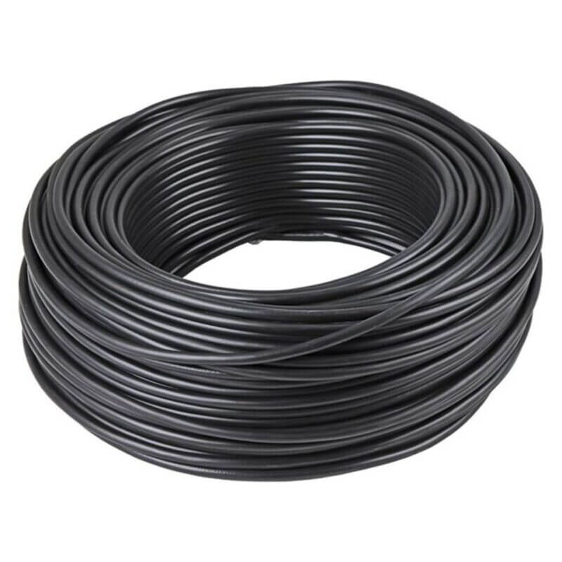 EWI SCB-1960-50 Two-Conductor Microphone Cable in Black, 50m Roll