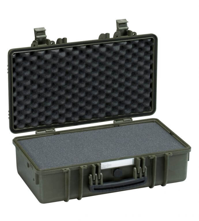 Explorer Cases 5117.B in black with pick and pluck foam, showcasing a sturdy and customizable storage solution.