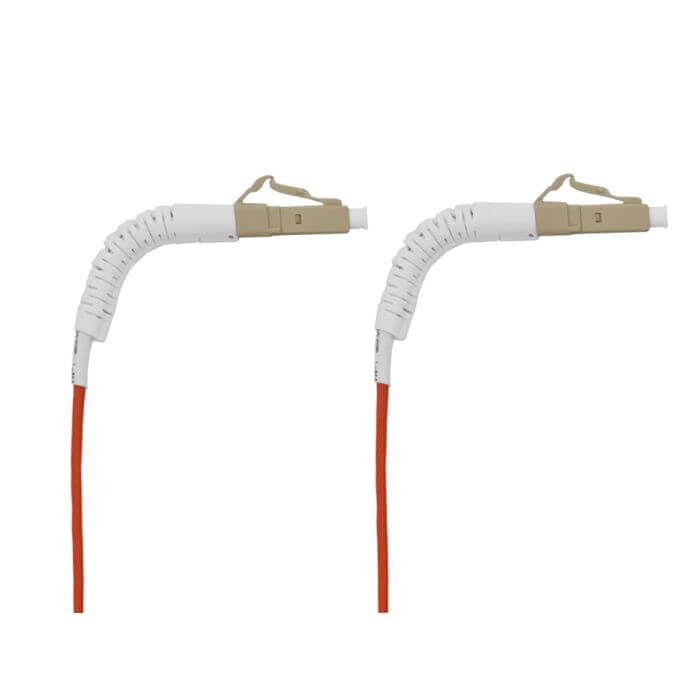 Scoop LC-LC MM Fibre Flylead 1M with Flex Boot, a high-quality fiber optic cable connector.
