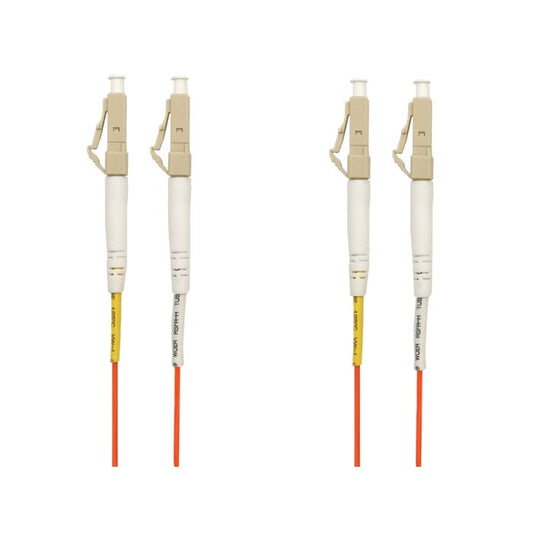 Scoop LC-LC MM Fibre Flylead 5M cable with LC connectors on both ends.