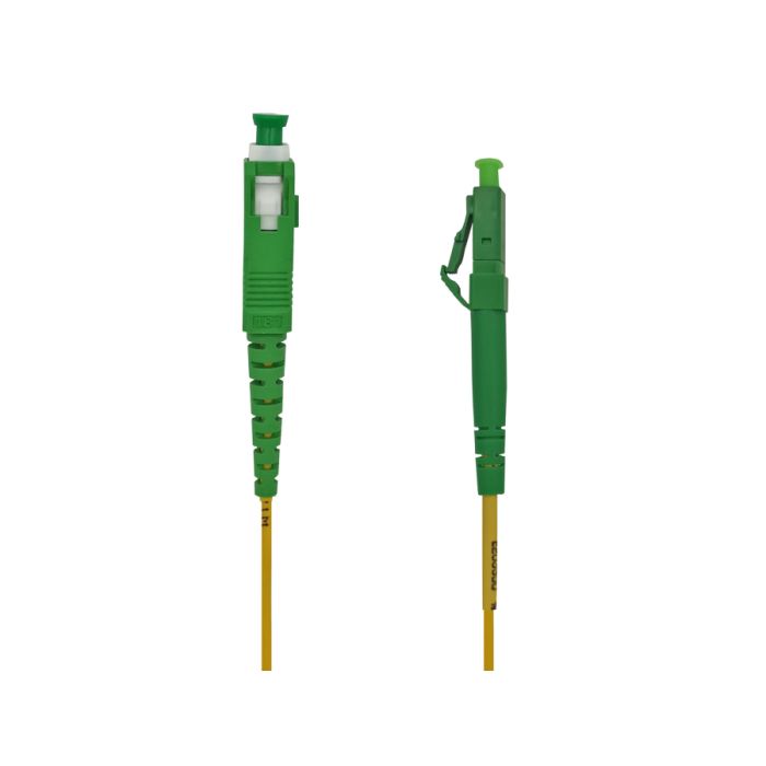 Scoop LC-LC SM APC Fibre Flylead 1M, a 1-meter fiber optic cable with LC connectors.