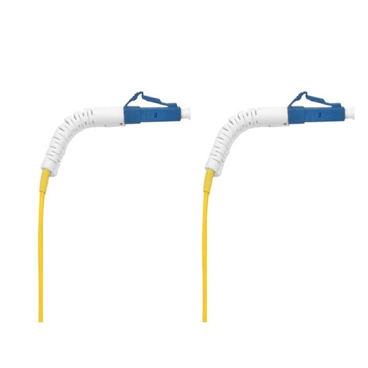 Image of the Scoop Fibre Flylead LC-LC SM 1M UPC Flex Boot, a high-quality fiber optic cable connector.