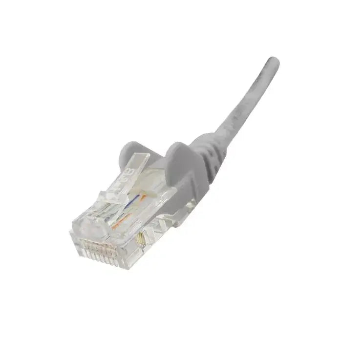 Linkbasic 2m UTP Cat5e Flylead in grey color, suitable for network connections.