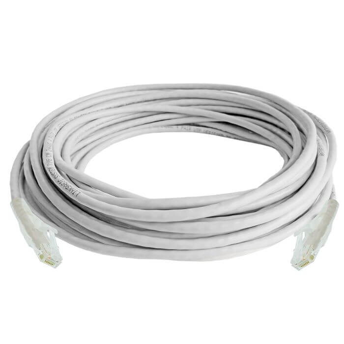 Linkbasic 10m Cat6 UTP Flylead in grey color