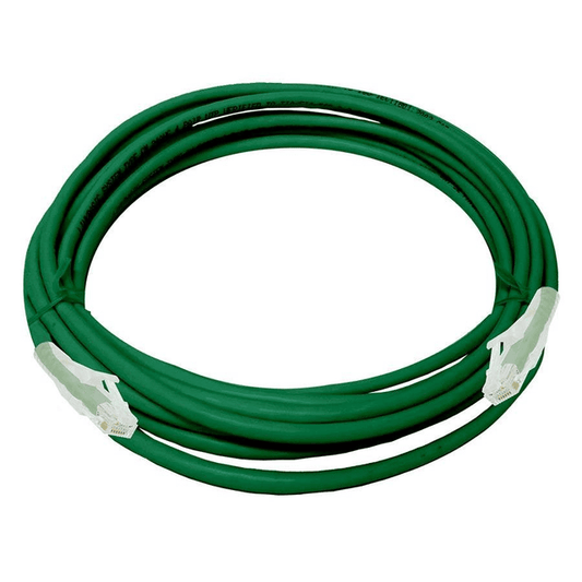 Linkbasic Cat6 UTP Flylead 5m cable in green color