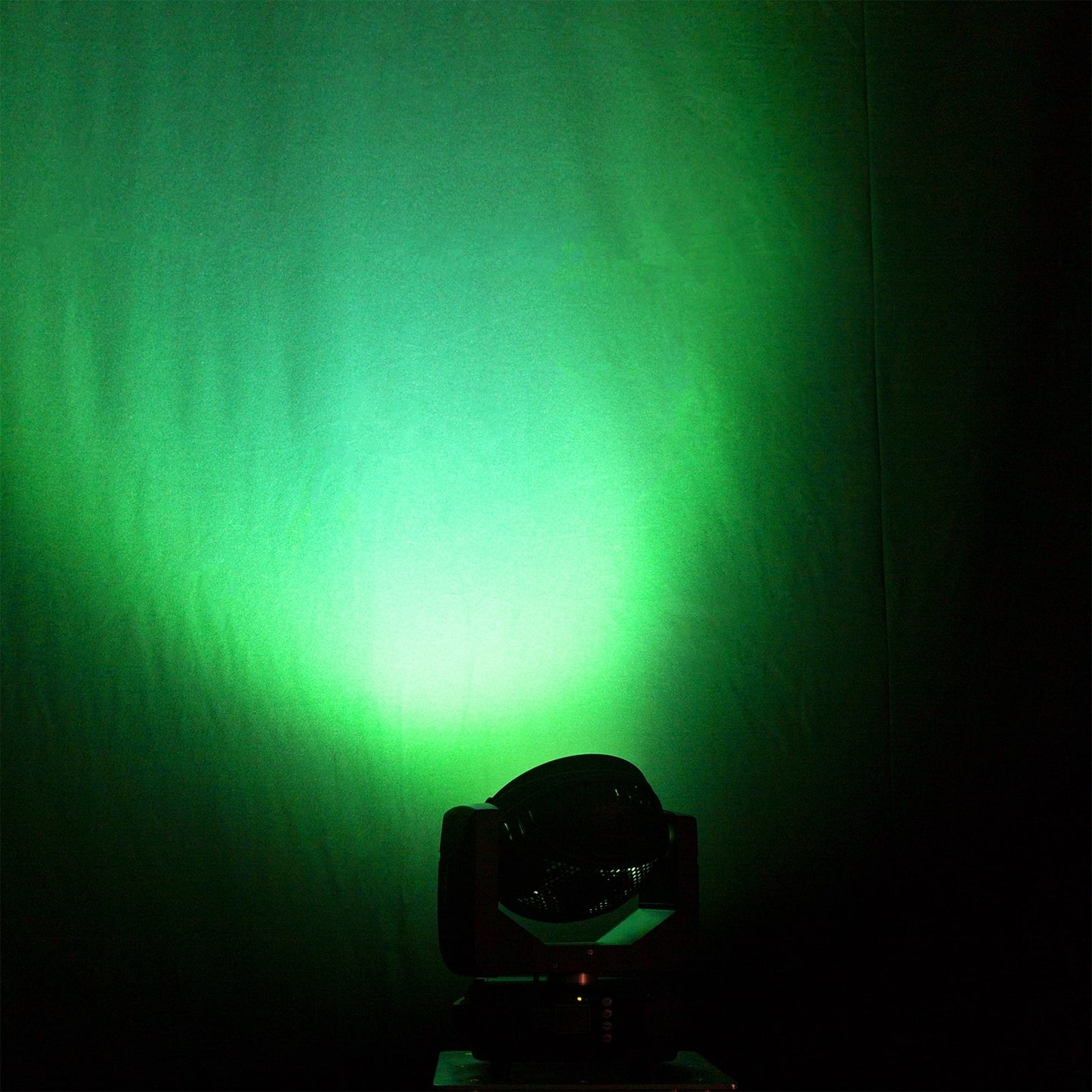 Third lifestyle view of the Fuze2812 LED Wash Moving Head featuring 28x 12W RGBWA-UV LEDs with motorized zoom.
