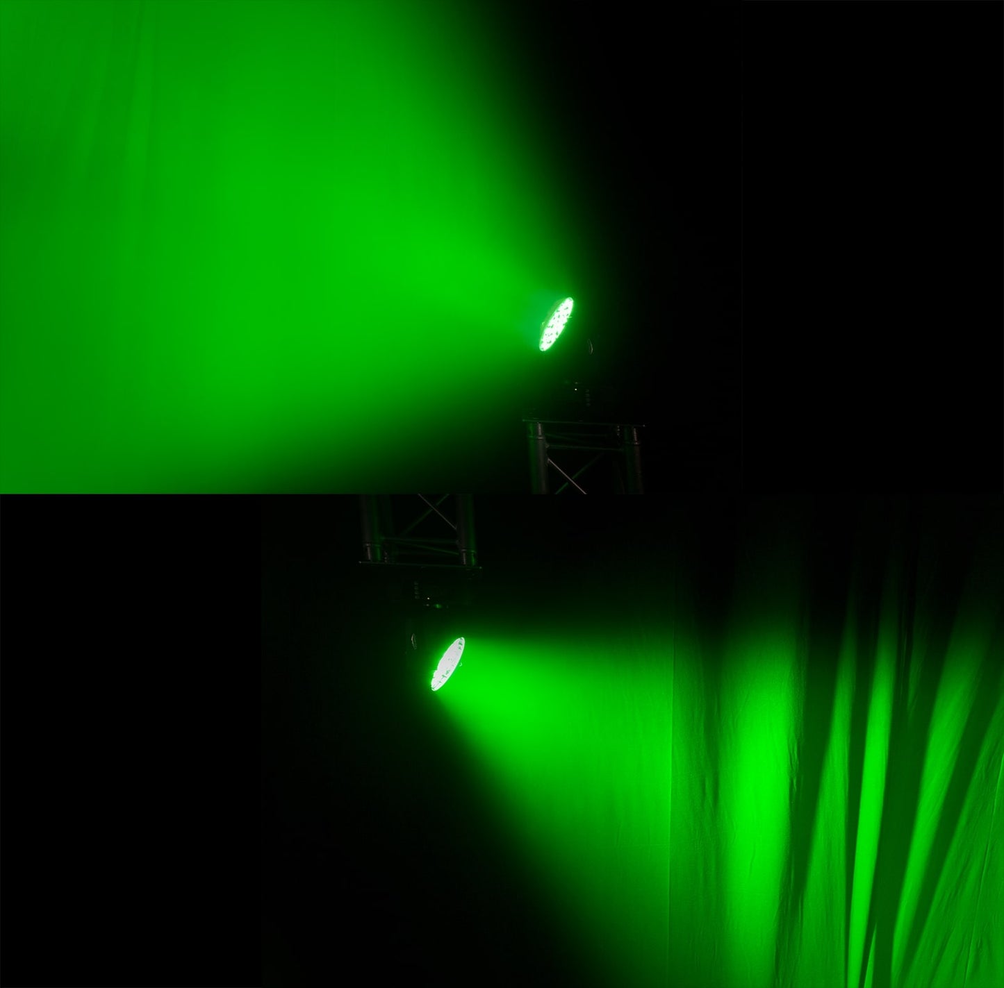 Sixth lifestyle view of the Fuze2812 LED Wash Moving Head featuring 28x 12W RGBWA-UV LEDs with motorized zoom.