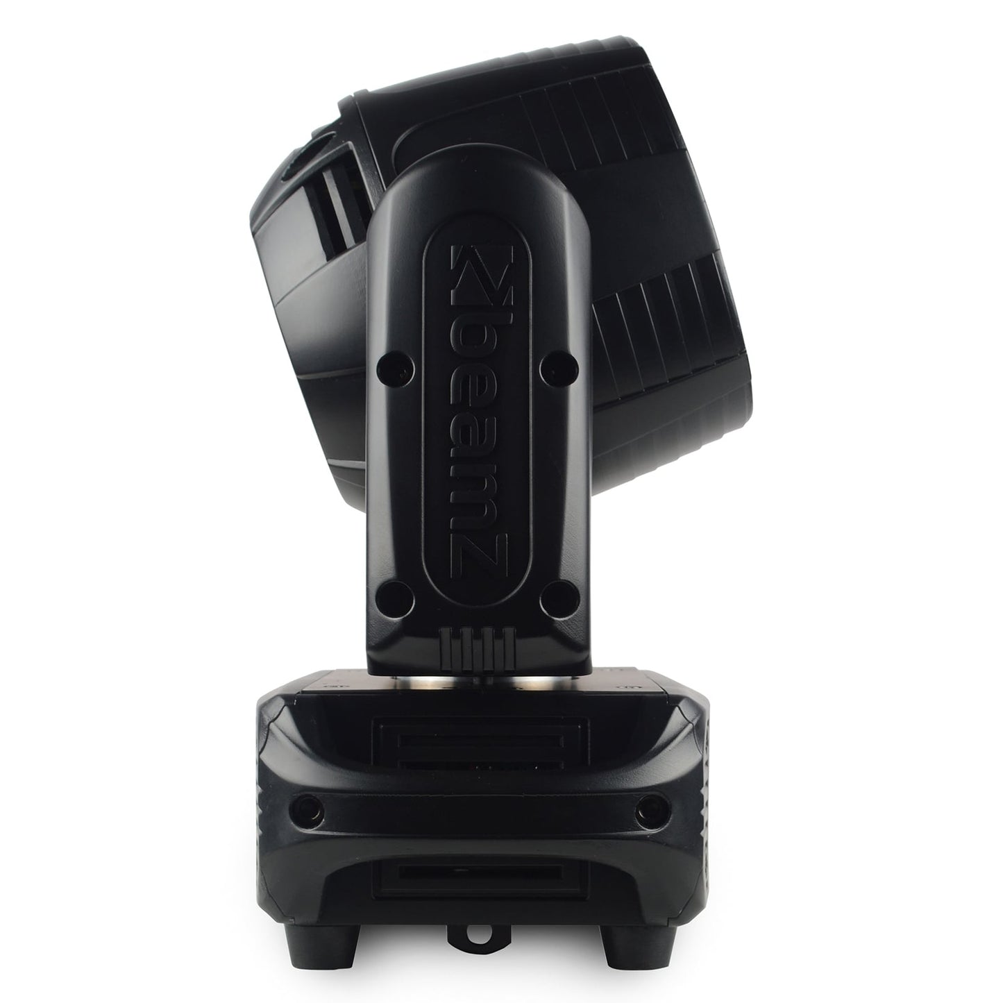 Side view of the Fuze610Z LED Wash Moving Head with Zoom - 6x 10W RGBW LEDs, motorized zoom, DMX control, compact design.