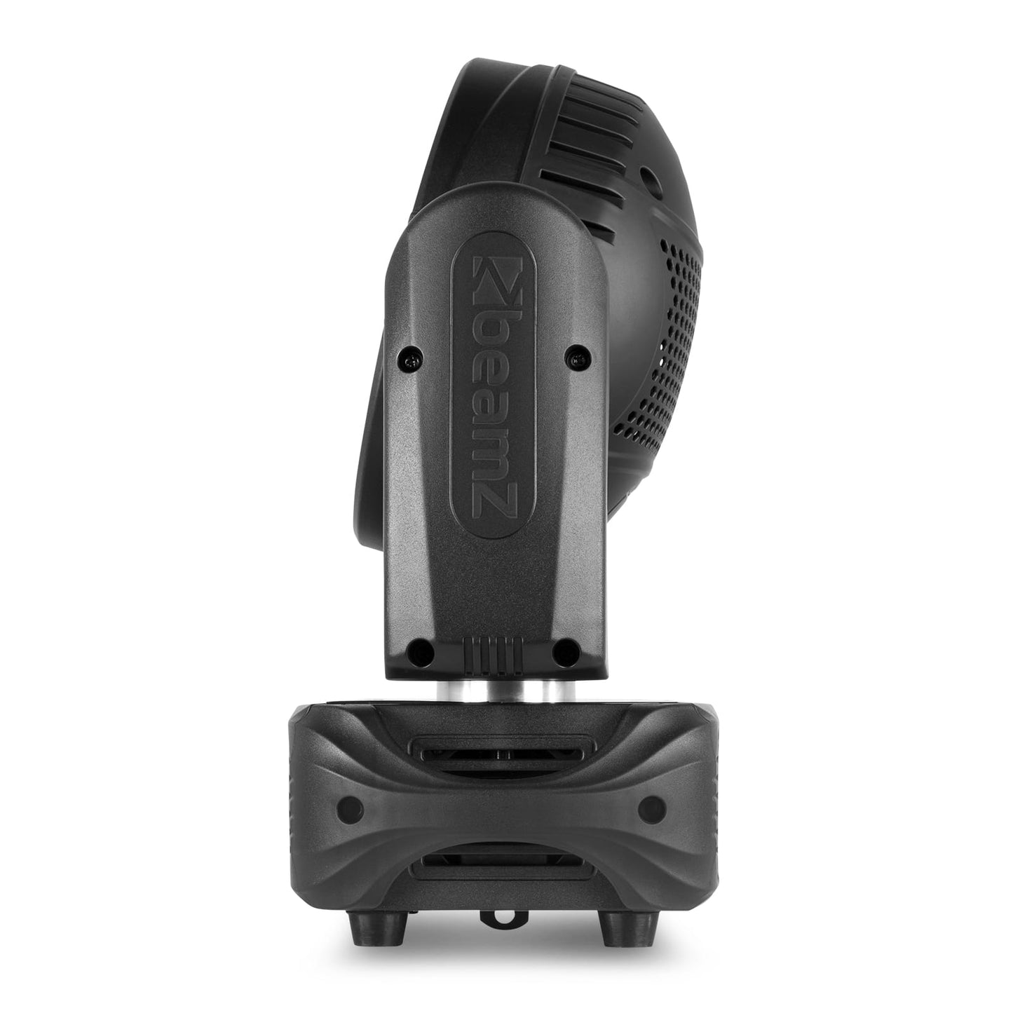 Side view of the Fuze712 LED Wash Moving Head featuring 7x 12W RGBW LEDs with SMD neon effect.