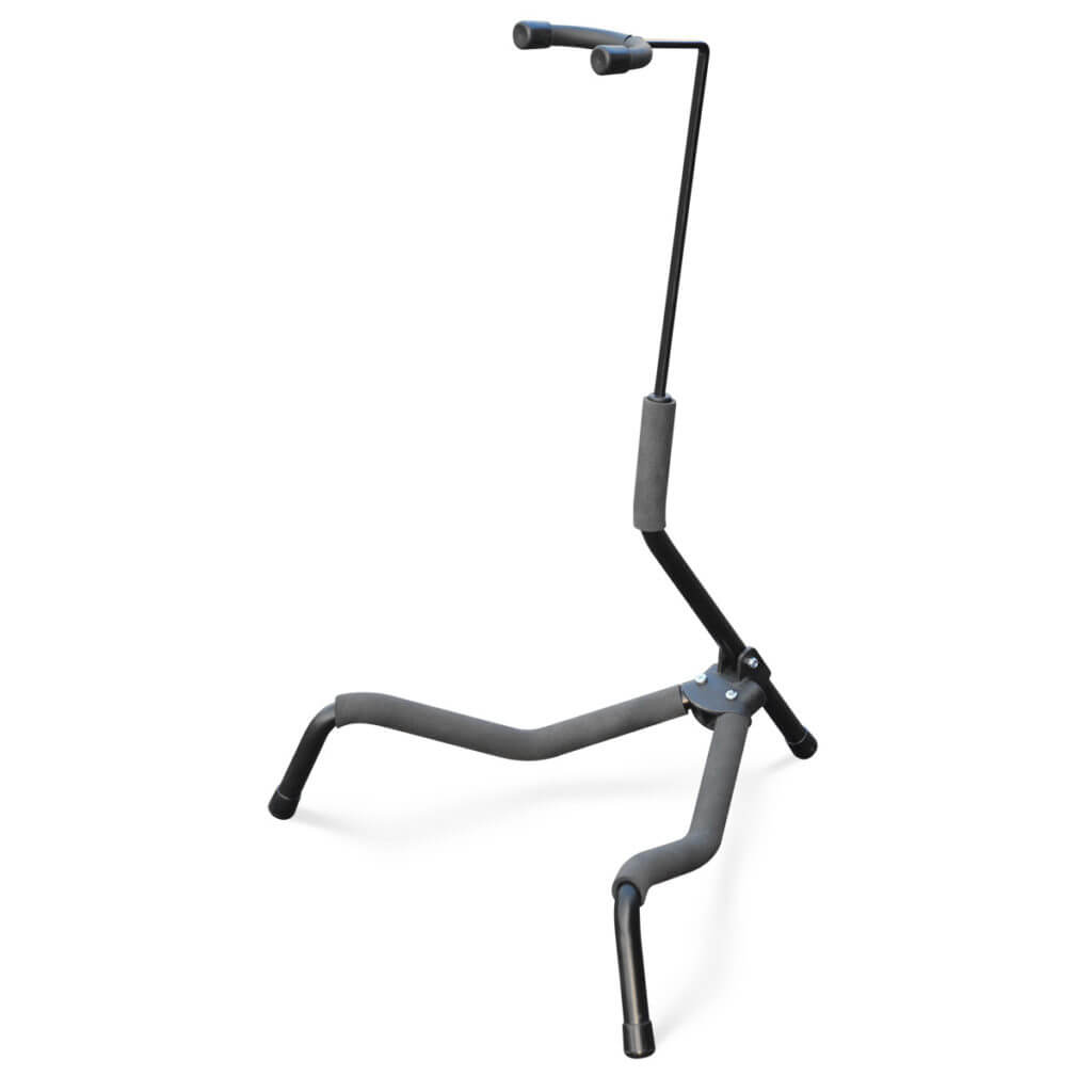 ATHLETIC GIT-5 Fully Foldable Universal Guitar Stand displayed in a compact and versatile design.