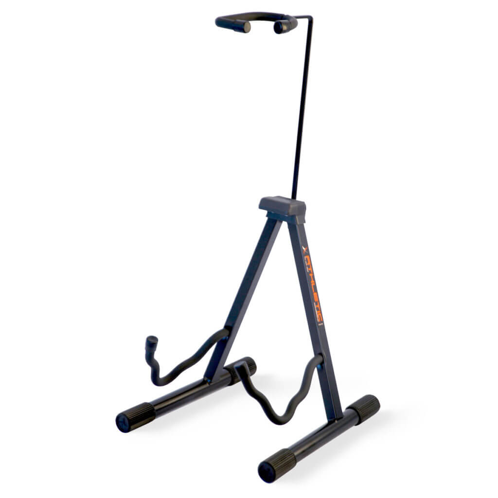 ATHLETIC GIT-6U Universal Guitar Stand designed for both acoustic and electric guitars, featuring neck support.