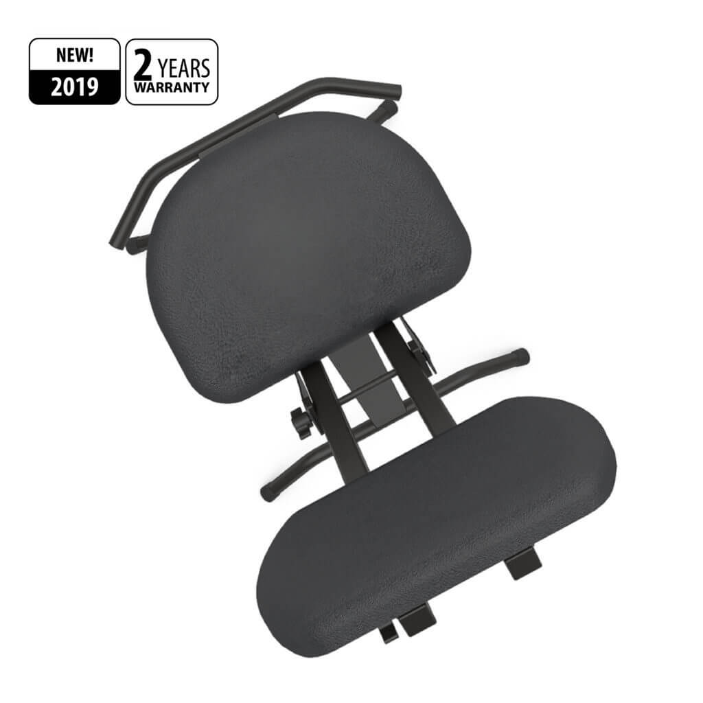 Athletic NOWY GS-1 Black Guitar Stool, adjustable and portable, designed for comfort.