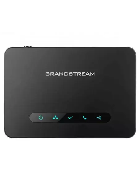Grandstream DP760 Wideband DECT Repeater device on a white background.