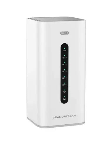 Grandstream GCC6010W IP-PBX Wi-Fi 6 Networking System image showcasing its design and features.