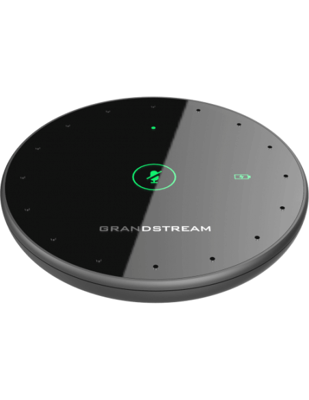 Grandstream video conferencing microphone for high-quality audio during virtual meetings.