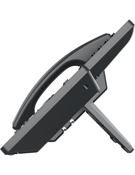 Grandstream 8-Line Wi-Fi Desk Phone with multiple line keys and a sleek design.