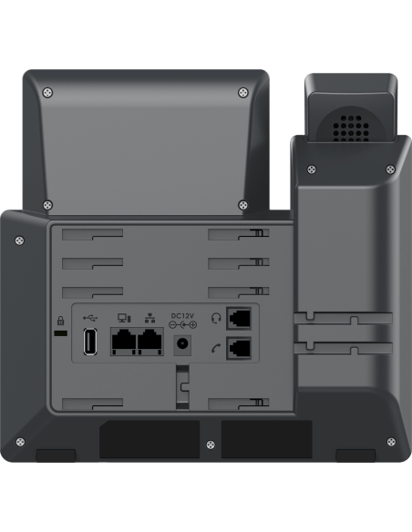 Grandstream 8-Line Wi-Fi Desk Phone with multiple line buttons and a modern design.