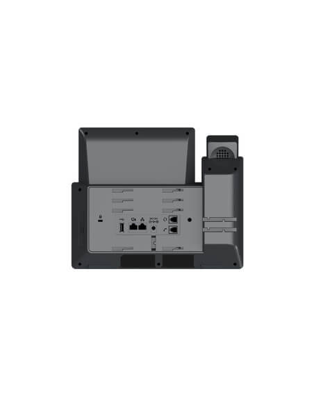 Grandstream 12-Line Wi-Fi Desk Phone with multiple line buttons and a sleek design.