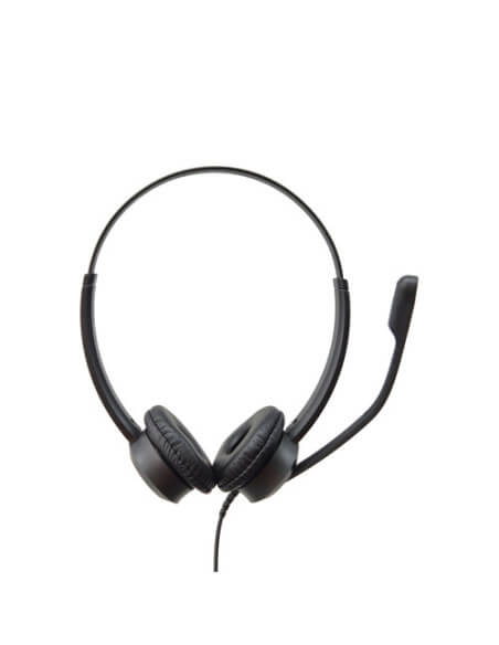 Grandstream GUV3000 HD USB Binaural Headset with noise cancelling technology.
