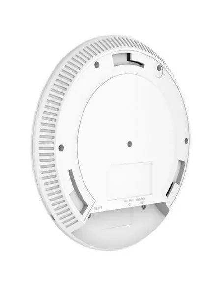 Grandstream GWN7664E WiFi 6E 4x4 Indoor Access Point mounted on a ceiling, designed for high-performance wireless connectivity.