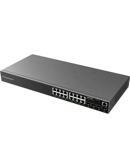 Grandstream GWN7802P 16-Port Managed PoE+ Switch with 240W power capacity