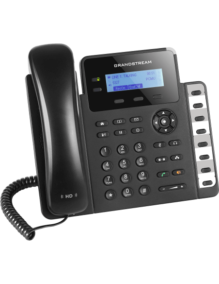 Grandstream GXP1628 2-Line Gigabit Desk Phone with a sleek design and modern features.