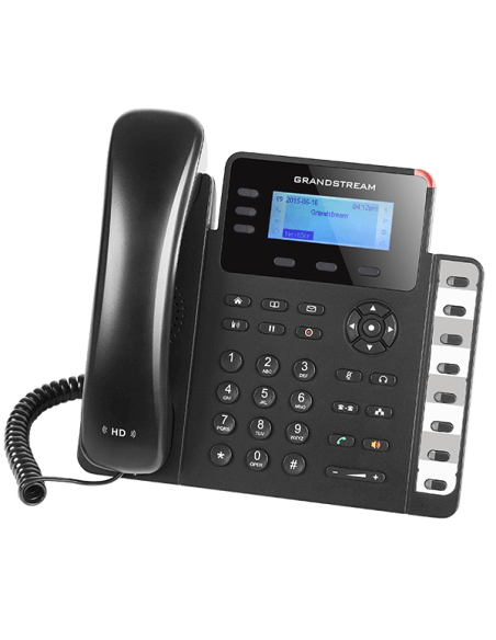 Grandstream GXP1630 3-Line Gigabit Desk Phone displayed on a white background.