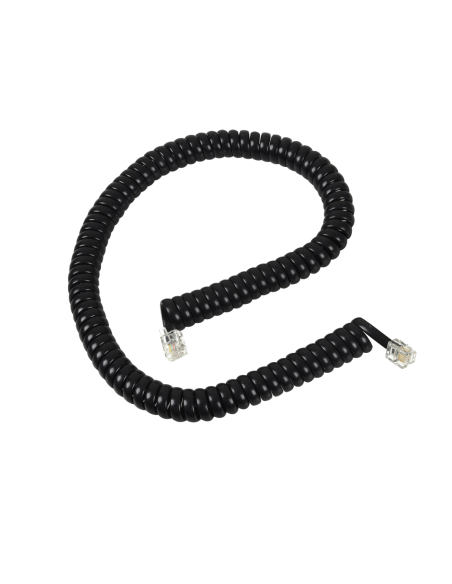 Image of the Grandstream GXP Spare Curly Cord, a replacement accessory for telecommunication devices.