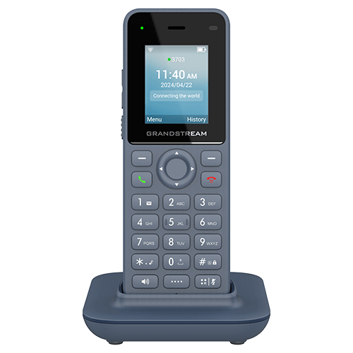 Grandstream WP816 Cordless Wi-Fi 6 Phone displayed on a white background.