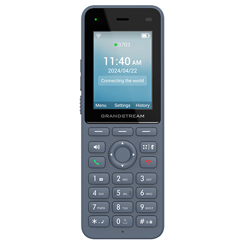 Grandstream Wi-Fi 6 Cordless Phone - Enterprise Model displayed against a neutral background.