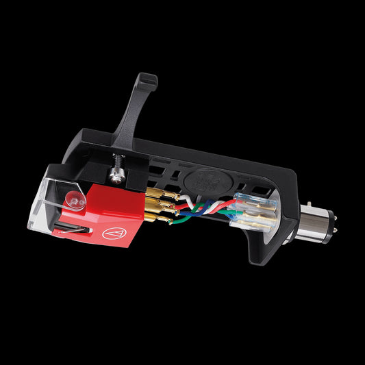 Audio-Technica VM540ML/H Dual Moving Magnet Stereo Cartridge with MicroLine Stylus and AT-HS10BK Headshell